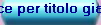 indice per titolo giappo